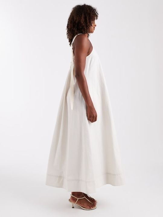 Sommer Maxi Damenkleid Beiges