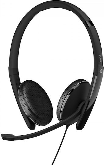 Epos Adapt 165T USB-C II On Ear Multimedia Ακουστικά με μικροφωνο