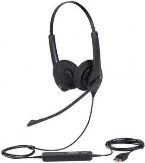 Jabra BIZ 1500 USB Duo On Ear Căști Multimedia cu microfon și conexiune USB-A