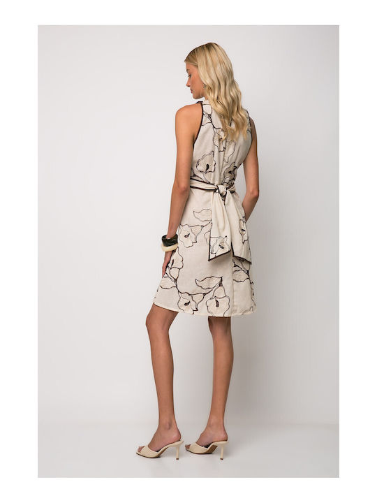 Rochie de vară Mini Bej 26718-BEJ
