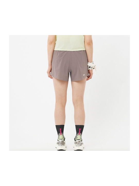 Aero Women's Activewear Shorts Brown