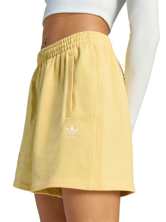 Essentials French Women's Terry Bermudas Yellow