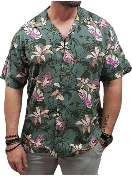 Jack & Jones Риза Зеленa