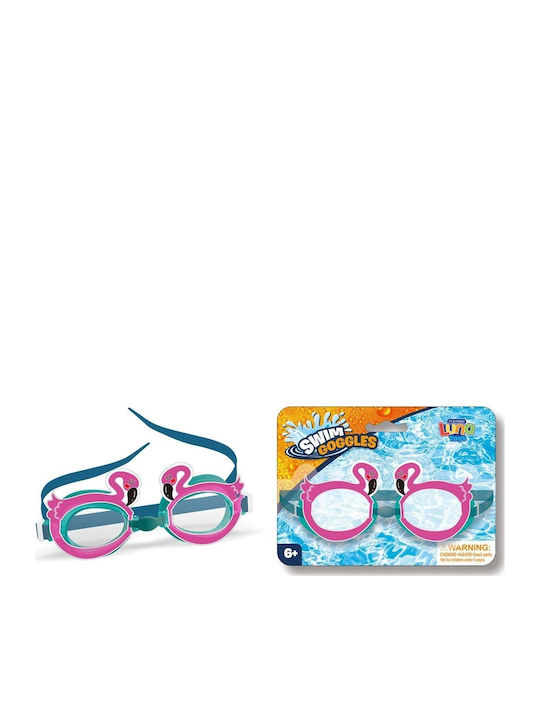 Luna Swimming Goggles Kids Light Blue