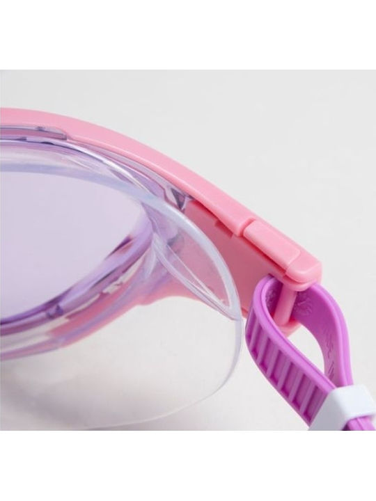 Arena One Mask Swimming Goggles Kids with Anti-Glare Lenses Purple