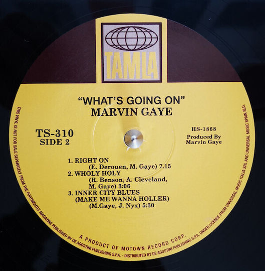 Marvin Gaye What's Going On Vinyl