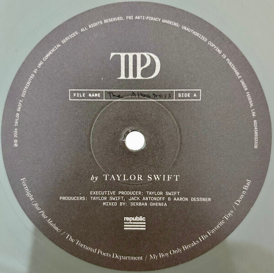 Taylor Swift Taylor Swift - The Tortured Poets Department xLP Βινύλιο