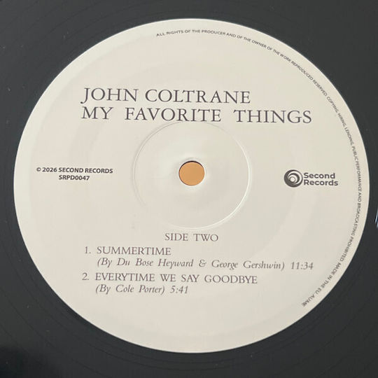 John Coltrane My Favorite Things 1 Vinyl