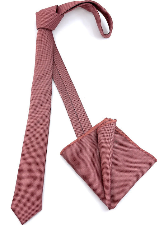 Legend Accessories Σετ Ανδρικής Γραβάτας σε Κόκκινο Χρώμα