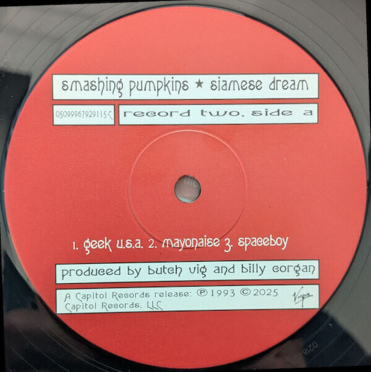 Smashing Pumpkins Siamese Dream 2lp Vinyl