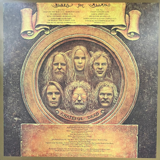 Grateful Dead Blues Allah 1 Vinyl