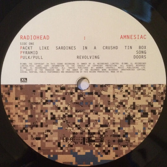 Amnesiac Vinyl