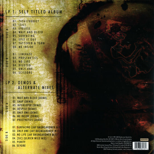 Slipknot Slipknot 2 Vinyl