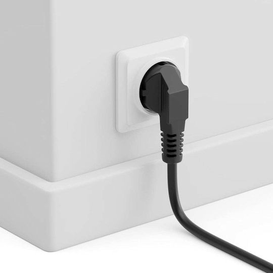 Manhattan Icoc IEC C13 - IEC C13 Cable 2m Μαύρο 216326