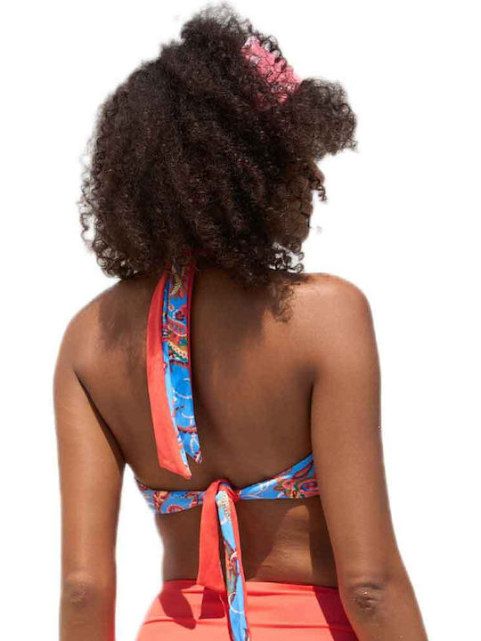 Topuri De Bikini Sutien Cupe D Albastru Deschis