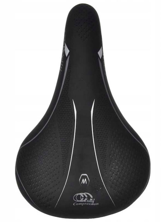 Selle Bassano Σέλα Ποδηλάτου Μαύρη 280 x 155 mm