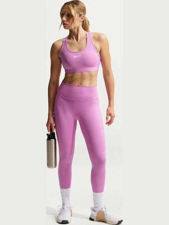 Dri-FIT Swoosh Swoosh Γυναικείο Μπουστάκι Light Magenta