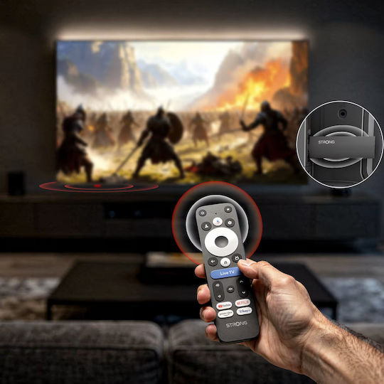 Strong Smart TV Stick Leap Full HD με Bluetooth / Wi-Fi / HDMI και Google Assistant