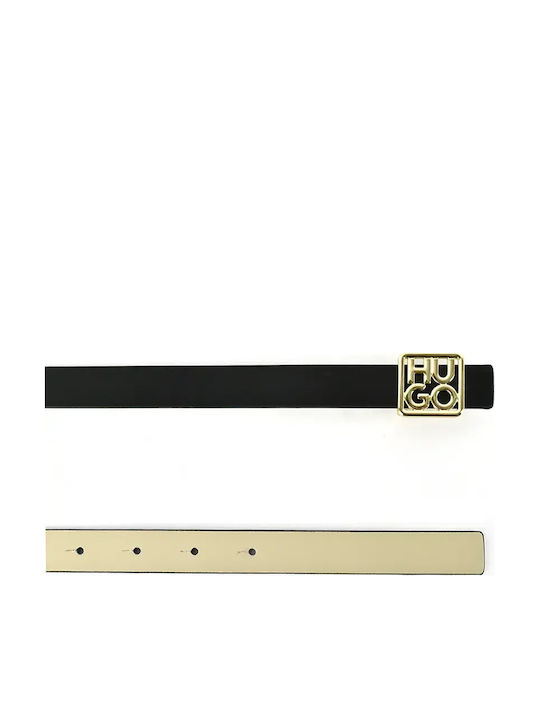 Leather Women's Belt Black