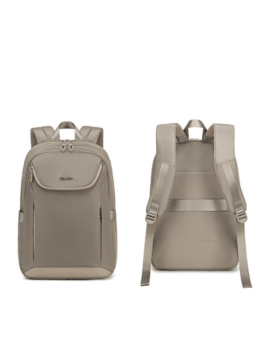 Chantria Women's Laptop Backpack 15.6" in Khaki Colour
