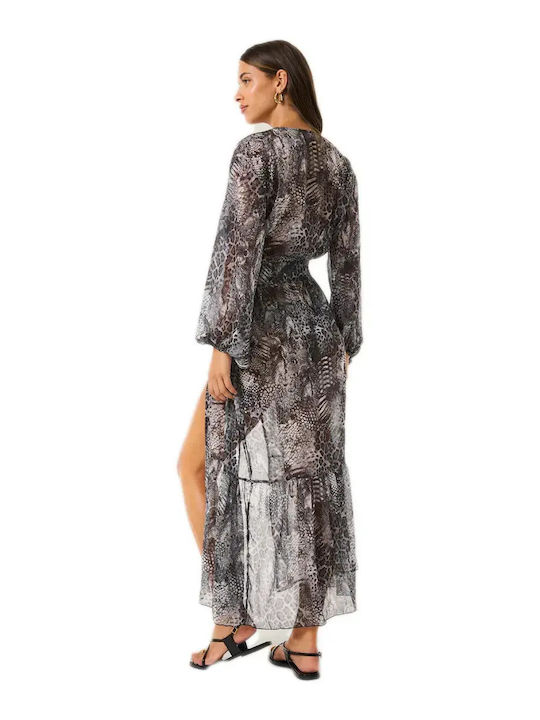 4Giveness Grey Beach Kimono