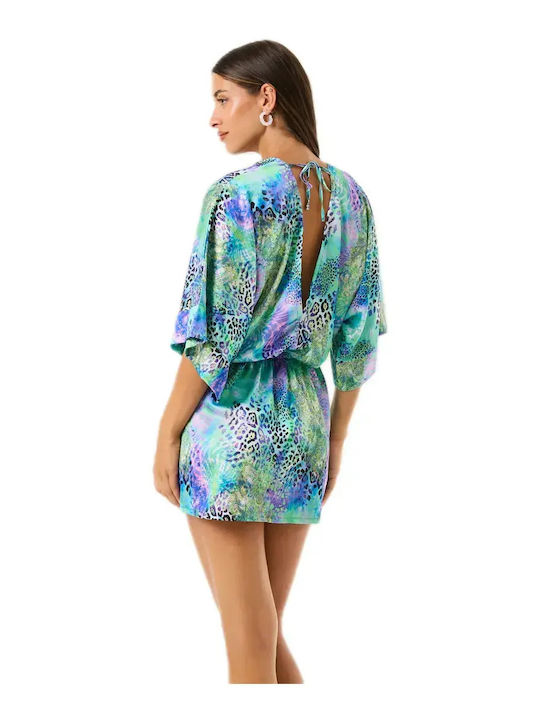 4Giveness Blue Beachwear Dress