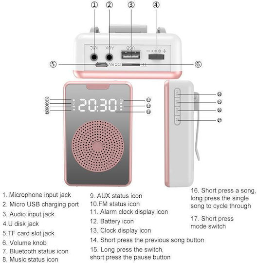 MP3 Player Negru TBD0601806004