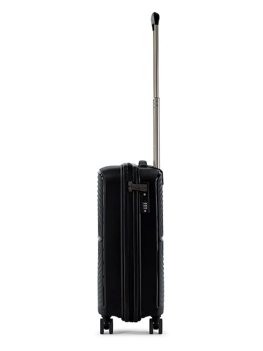 Ciak Roncato Cabin Travel Suitcase Black Height 55cm