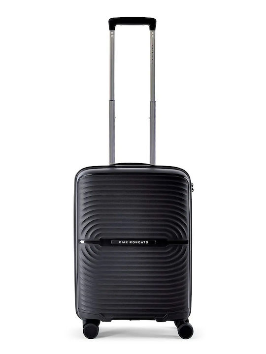 Ciak Roncato Cabin Travel Suitcase Black Height 55cm