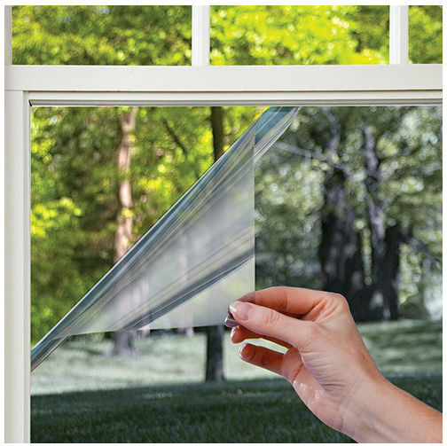 Auto-Sonnenschutz Sonnenschutzfolie Spiegel Getöntes Silber 300x75cm