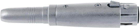 Proel AT310 Μετατροπέας XLR female σε 6.3mm female Ασημί 1τμχ