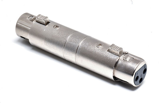 Proel AT510 Converter RCA male to XLR female Silver 1pcs