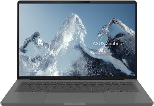 Asus Zenbook A14 UX3407NA-QD099W 14" OLED FHD+ (Snapdragon X2 Elite/32GB/1TB SSD/Windows 11 Home) Gri Islanda (Tastatură SUA)