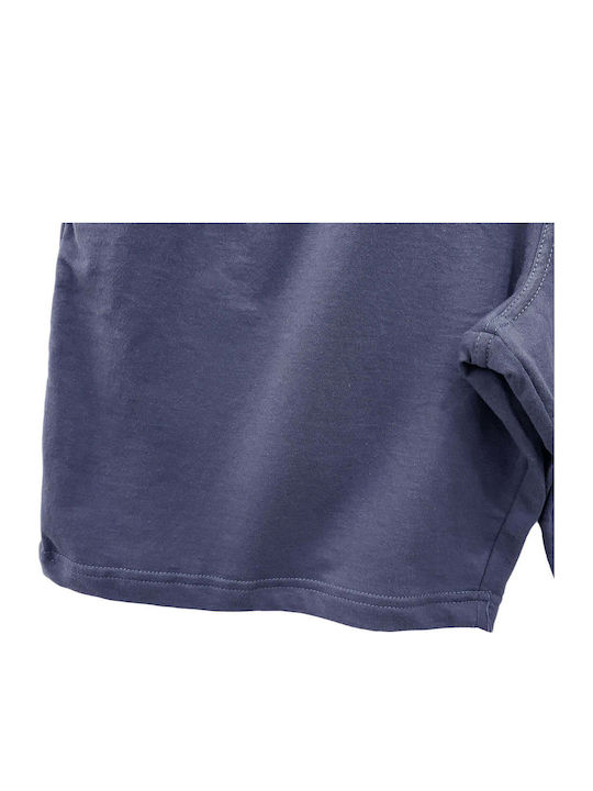 Pantaloni Scurți Bărbați Albastru