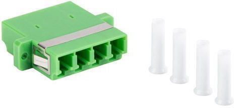 Lanberg Fiber Optic Adapter FA-LCAP-SQ01-0001-BU 1 Piece