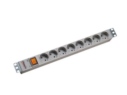 Bachmann IT PDU Basic Aluminium 1U 333.400