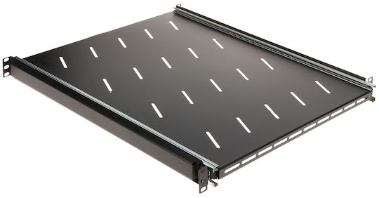 Stalflex Pull-out Shelf 19" 1u 550mm Black Rsr19-1u-550b