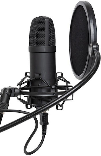 Stagg SUM45 Set USB Microphone Shock Mounted for Vocals