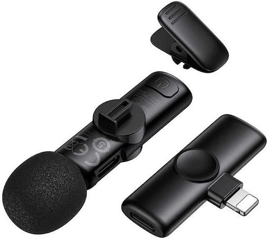 Borofone BFK16A Lightning Wireless Lapel Microphone Set for Mobile