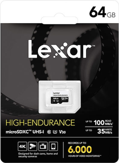 Lexar microSDXC 64GB U3 UHS-I 100MB/s