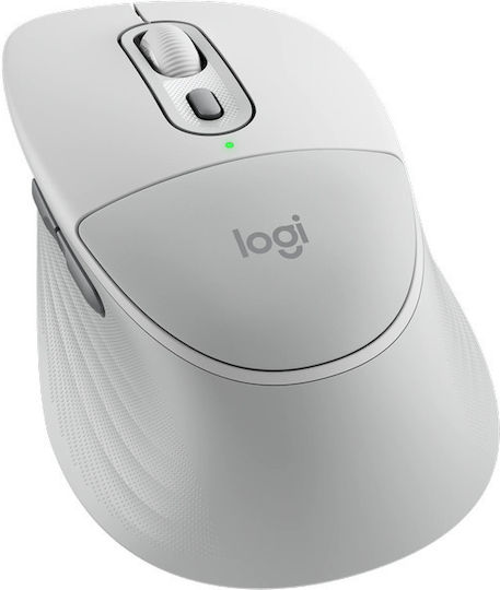 Logitech Signature Comfort Plus M850 L Kabelloses Ergonomisches Bluetooth Mäuse Weiß
