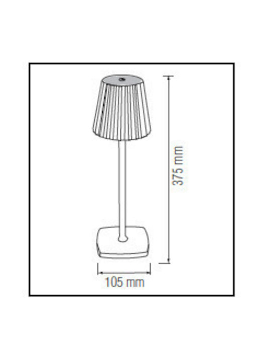 Horoz Electric Decorative LED Lamp Warm to Cool White 3cm