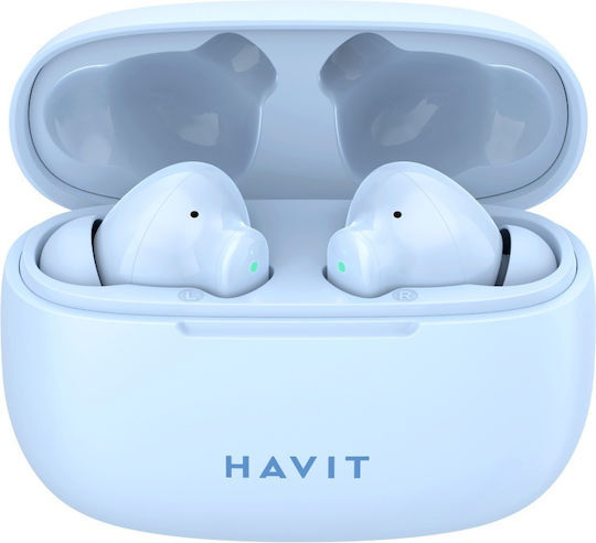 Havit TW967 In-ear Bluetooth Handsfree Earphones with Charging Case Blue