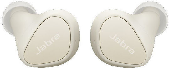 Jabra Elite 3 In-ear Bluetooth Handsfree Căști cu Rezistență la Transpirație și Carcasă de Încărcare Beige