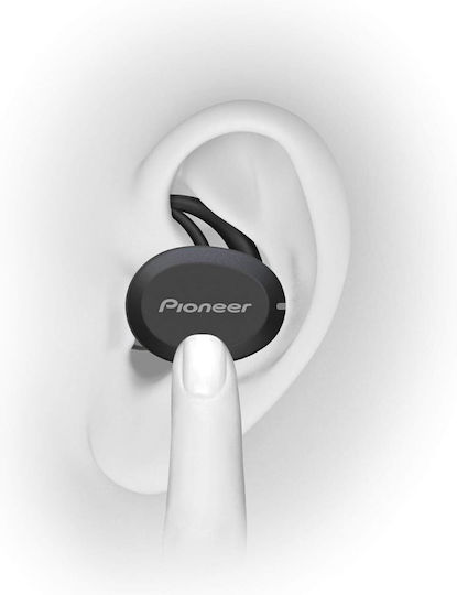 Pioneer E8 In-Ear Bluetooth-Freisprecheinrichtung Kopfhörer mit Schweißresistenz und Ladeetui Gelb