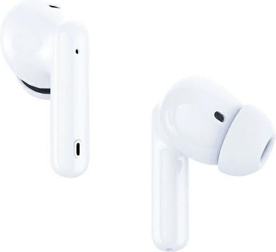 3MK Lifepods Pro In-ear Bluetooth Handsfree Ακουστικά με Θήκη Φόρτισης Λευκά