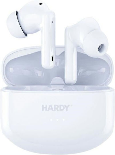 3MK Lifepods Pro In-ear Bluetooth Handsfree Ακουστικά με Θήκη Φόρτισης Λευκά