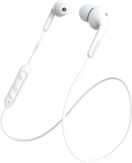 Defunc Music Plus In-Ear Bluetooth-Freisprecheinrichtung Kopfhörer Weiß