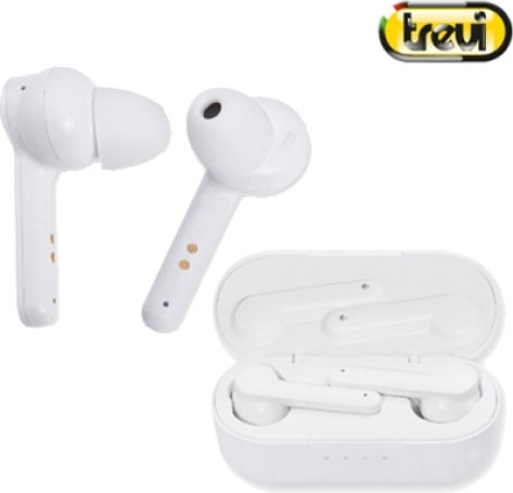 Trevi HMP 12E07 Mini Air In-ear Bluetooth Handsfree Earphones with Charging Case White