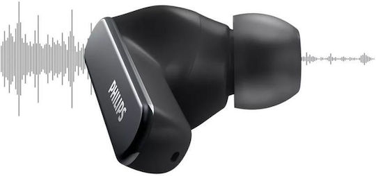 Philips TAT5506 In-ear Bluetooth Handsfree Earphones with Charging Case Black